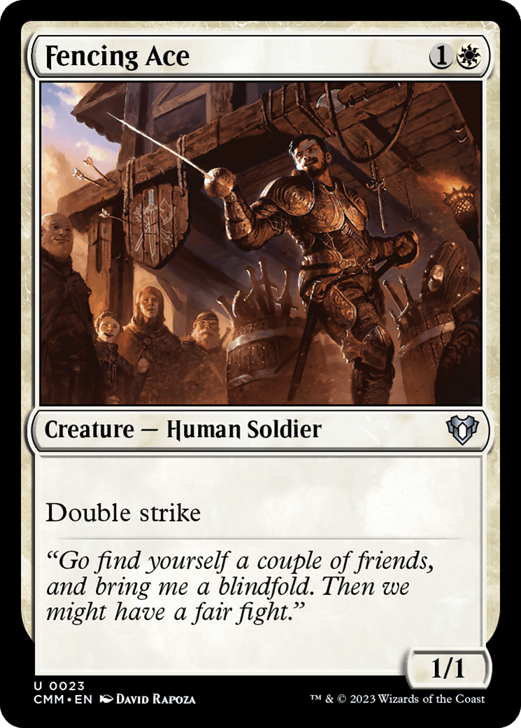 Fencing Ace [Commander Masters] Foil