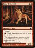 Feral Ridgewolf 142/264 (Innistrad)  - Foil