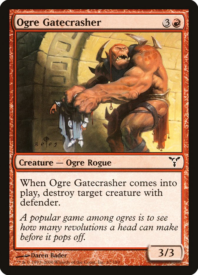 Ogre Gatecrasher 67/180 (Dissension) 