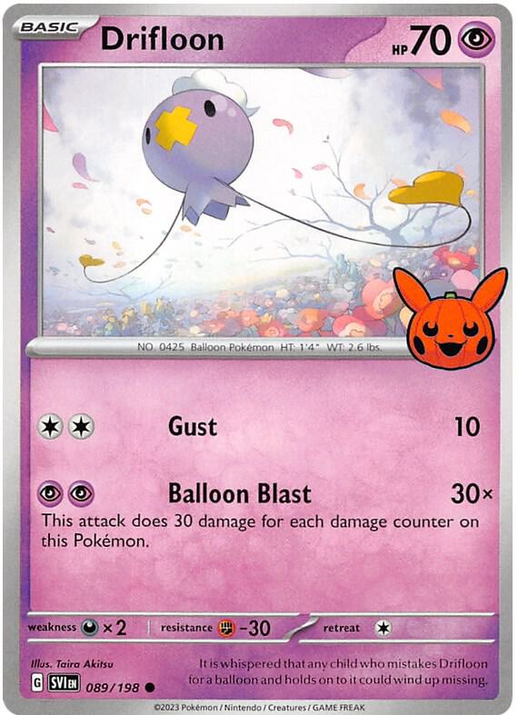 Drifloon 089/198 (Trick or Trade BOOster Bundle 2023) 