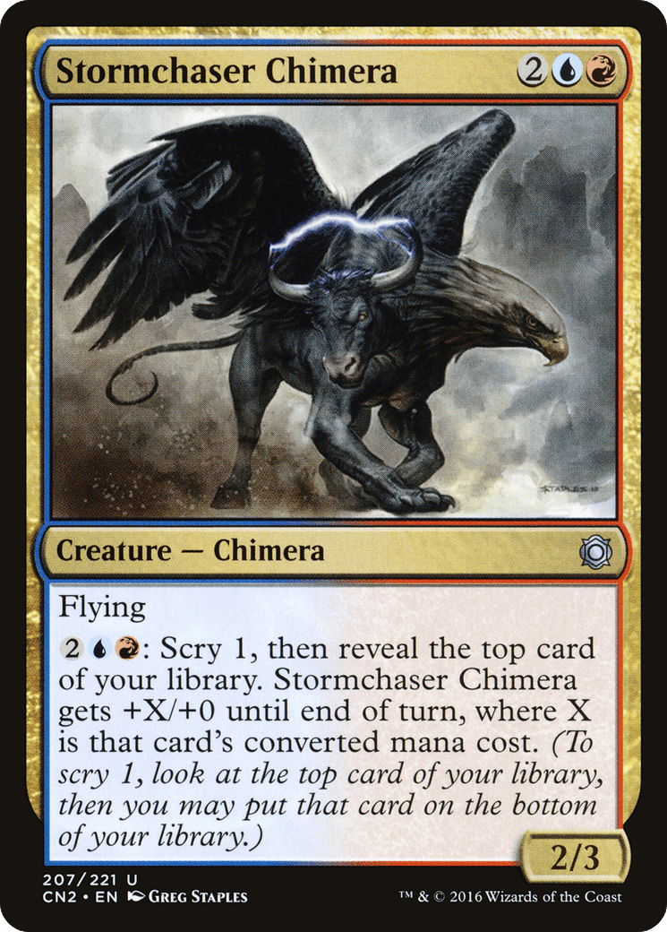 Stormchaser Chimera [Conspiracy: Take the Crown] Foil