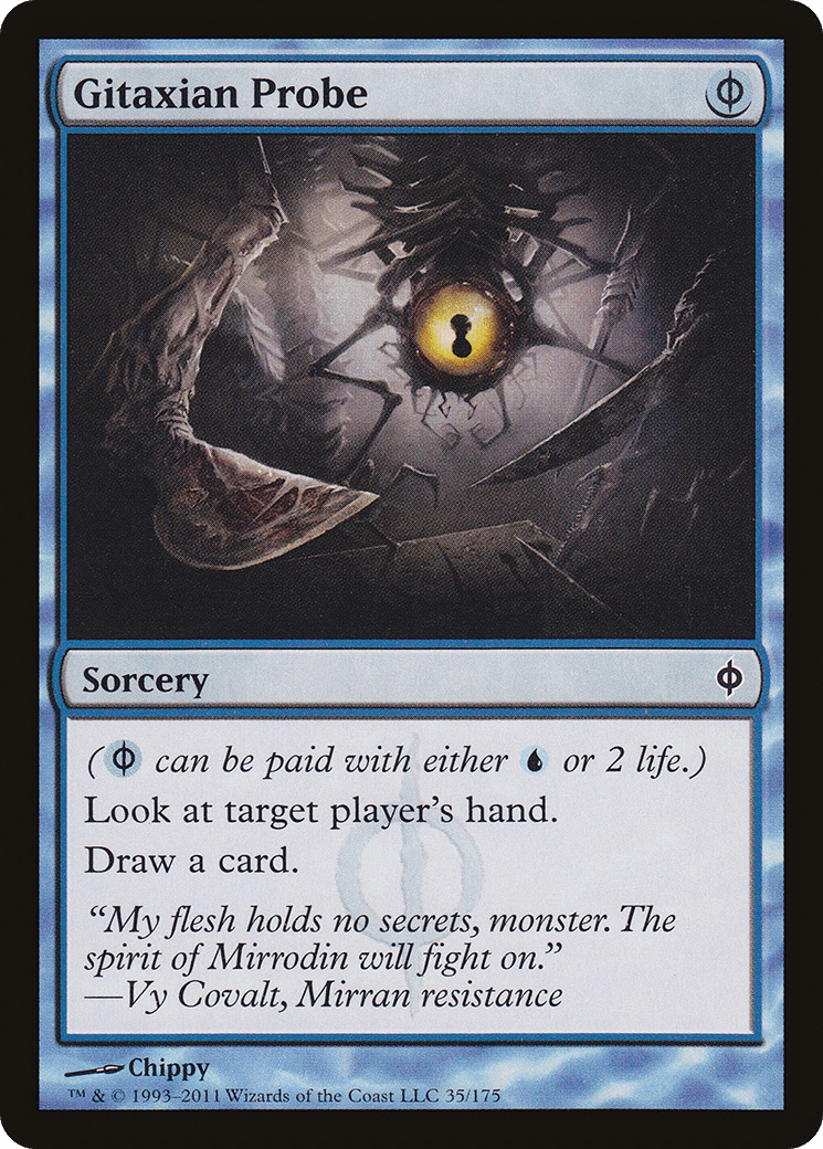 Gitaxian Probe [New Phyrexia] Foil