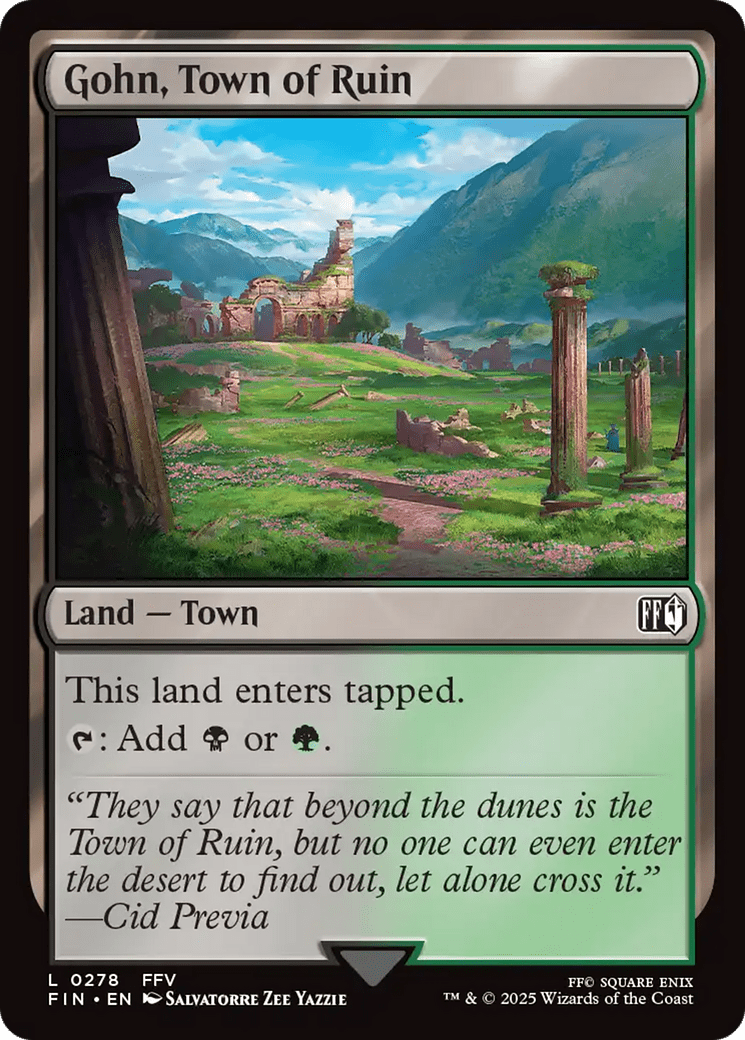 Gohn, Town of Ruin (278) [FINAL FANTASY]  Foil
