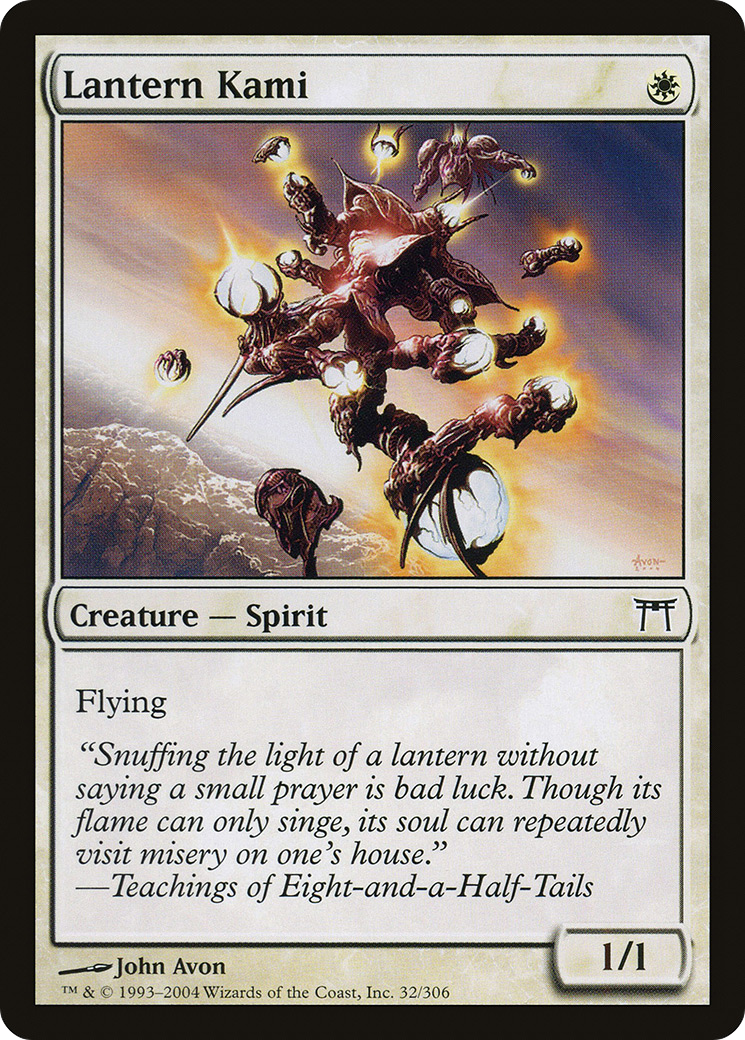 Lantern Kami [Champions of Kamigawa] Foil