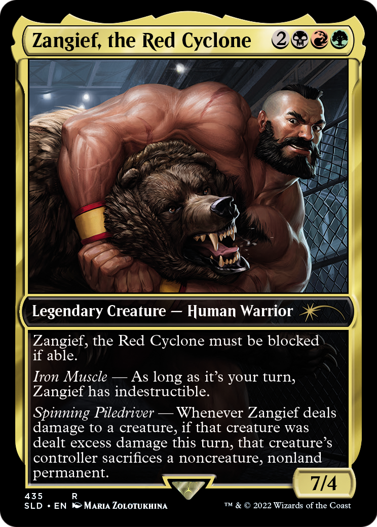 Zangief, the Red Cyclone [Secret Lair Drop Series] Foil