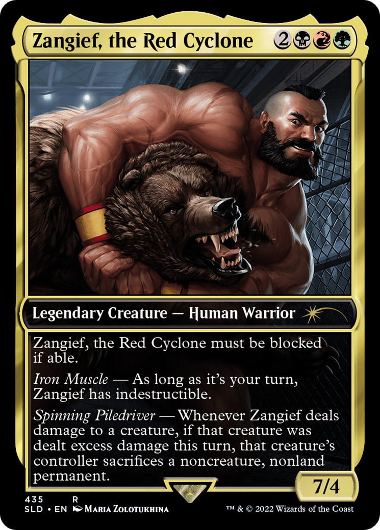 Zangief, the Red Cyclone [Secret Lair Drop Series] Foil