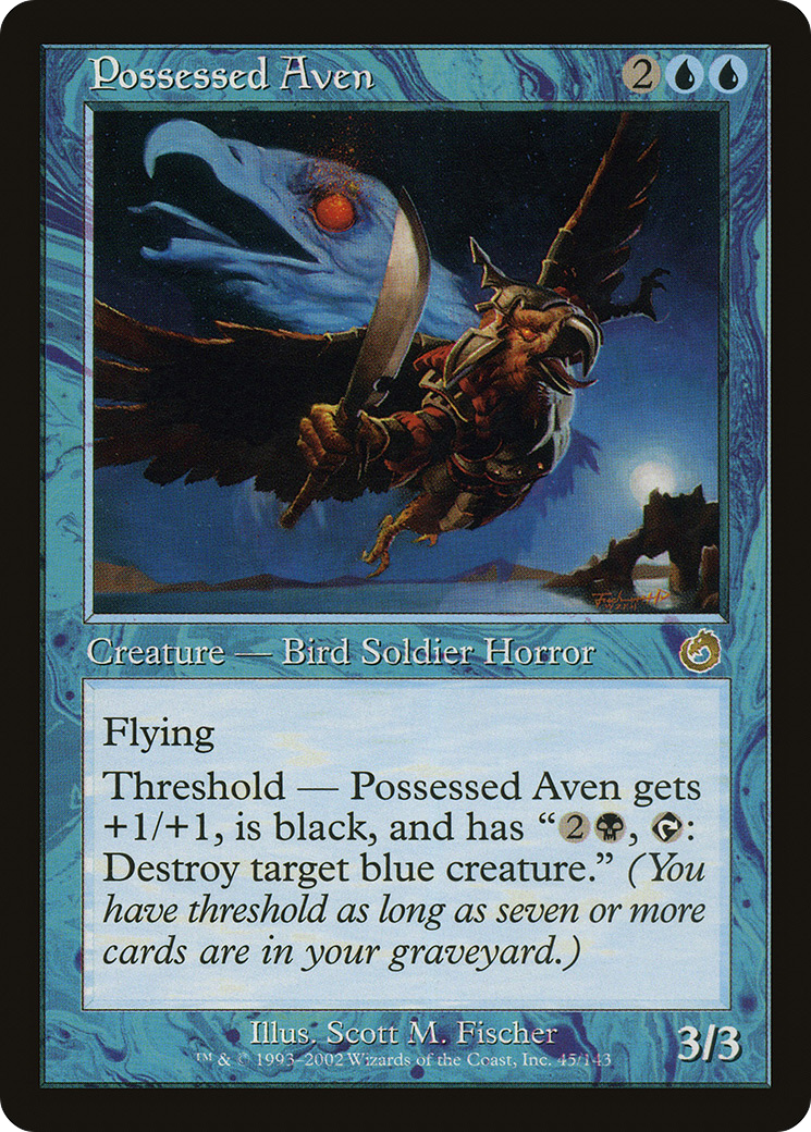 Possessed Aven [Torment] Foil