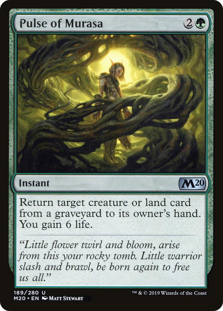 Pulse of Murasa [Core Set 2020] Foil