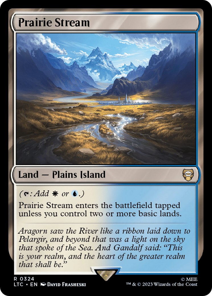 Prairie Stream [The Lord of the Rings: Tales of Middle-Earth Commander]