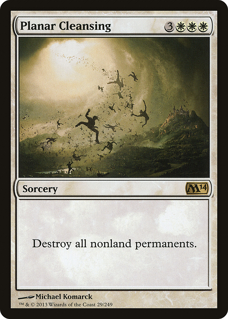 Planar Cleansing [Magic 2014] Foil