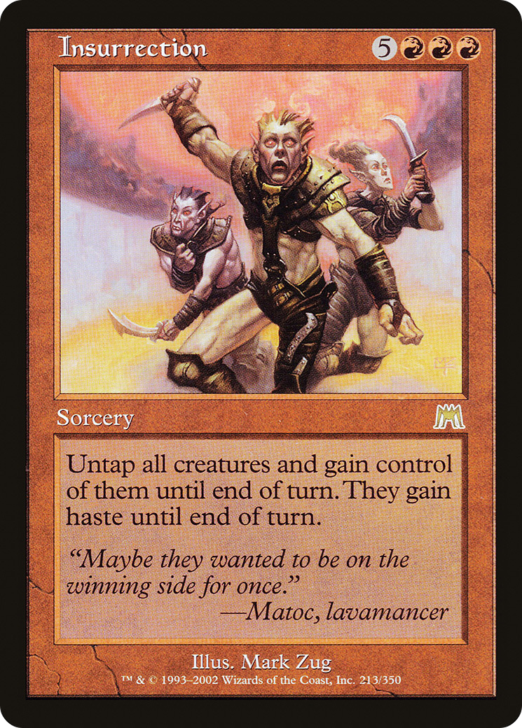 Insurrection [Onslaught] Foil