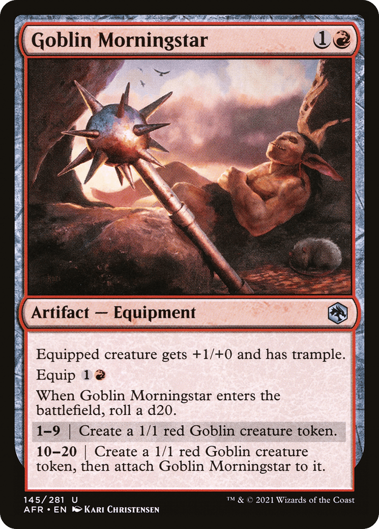 Goblin Morningstar [Dungeons & Dragons: Adventures in the Forgotten Realms] Foil
