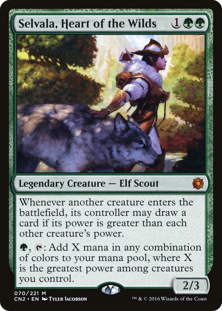 Selvala, Heart of the Wilds [Conspiracy: Take the Crown] Foil