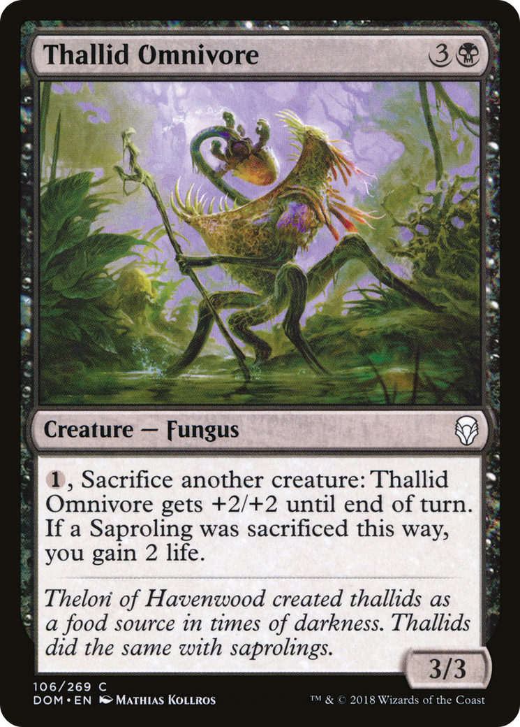 Thallid Omnivore [Dominaria] Foil