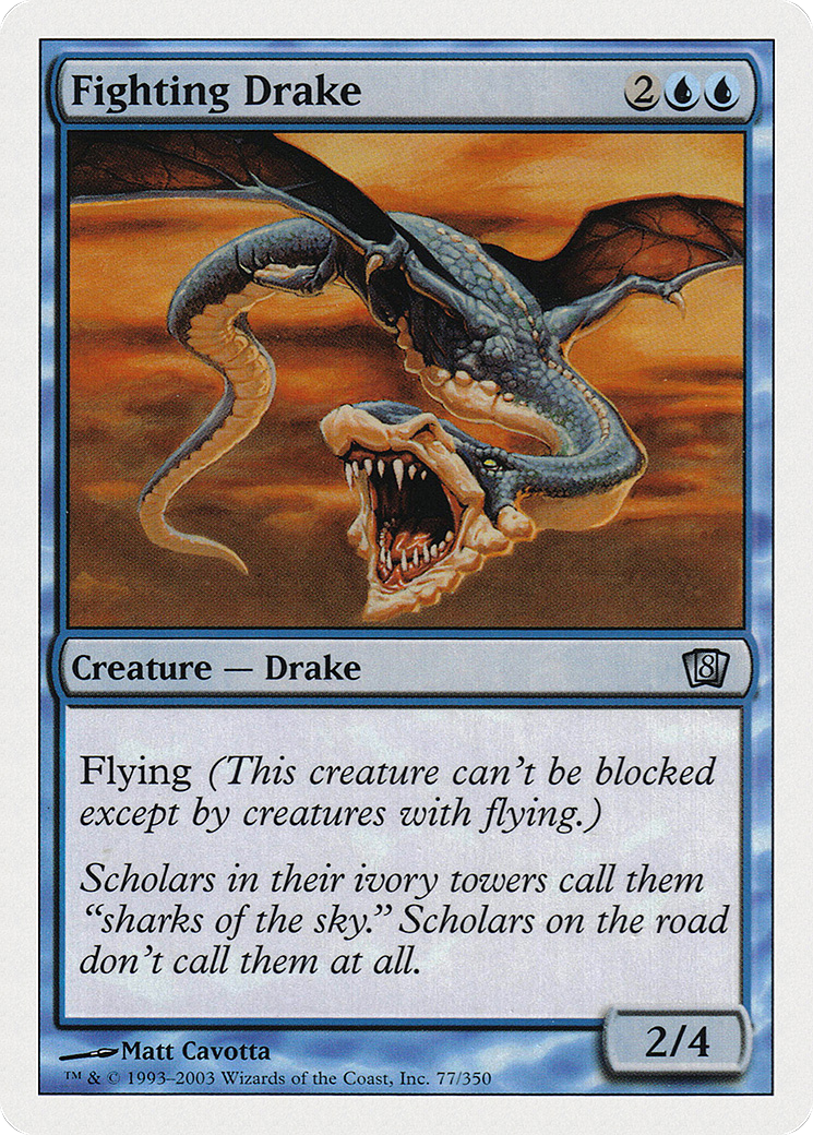 Fighting Drake [Eighth Edition] Foil