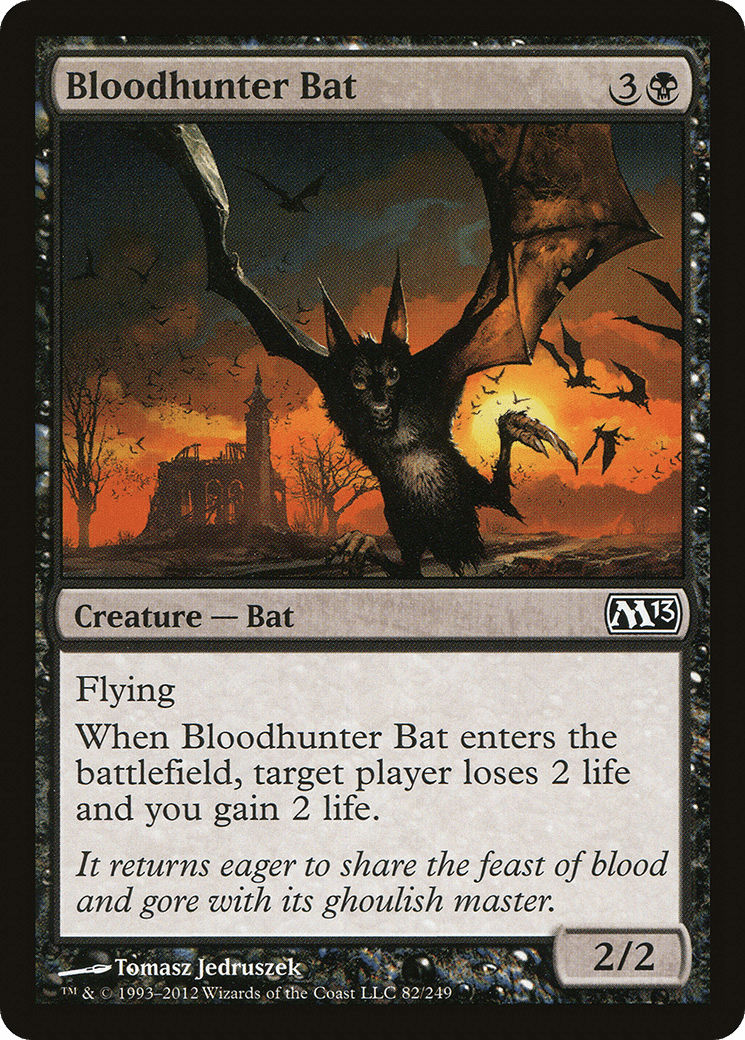 Bloodhunter Bat [Magic 2013] Foil