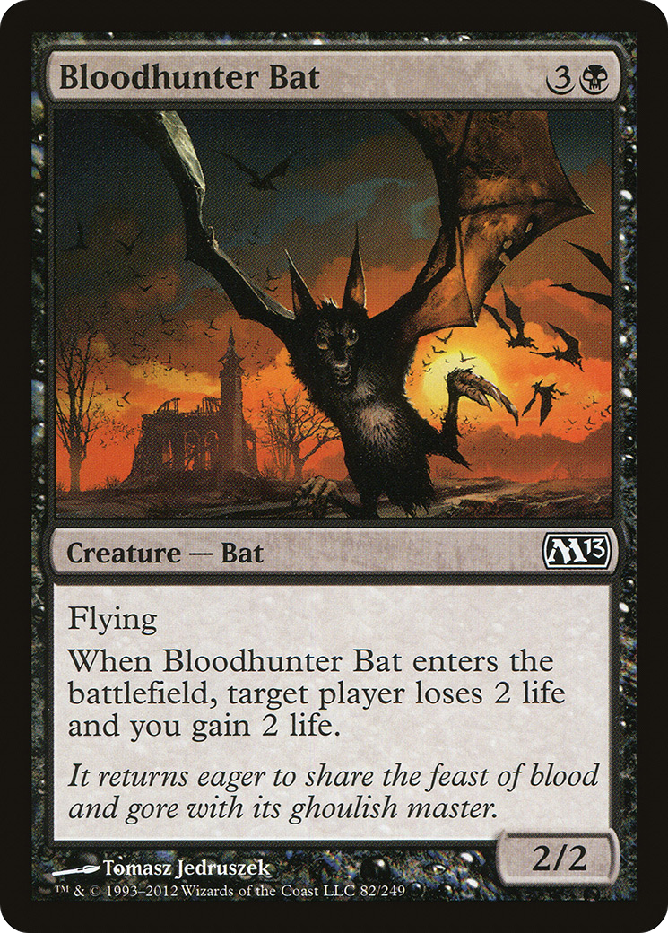 Bloodhunter Bat [Magic 2013] Foil