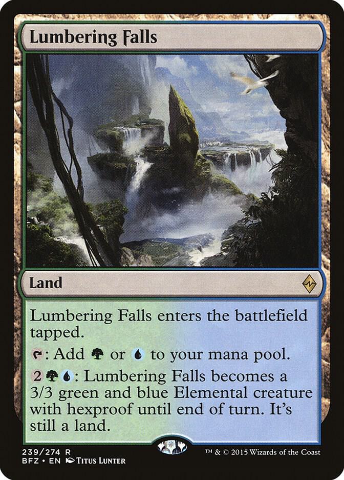 Lumbering Falls 239 (Battle for Zendikar) 