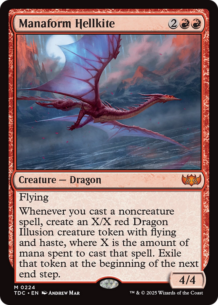 Manaform Hellkite (224) [Commander: Tarkir: Dragonstorm]