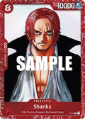 Shanks (PCC Film RED) P-016 (One Piece Promotion Cards)  - Alternate Art Foil