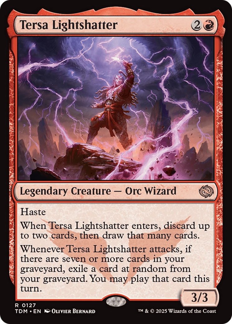 Tersa Lightshatter (127) [Tarkir: Dragonstorm]  Foil