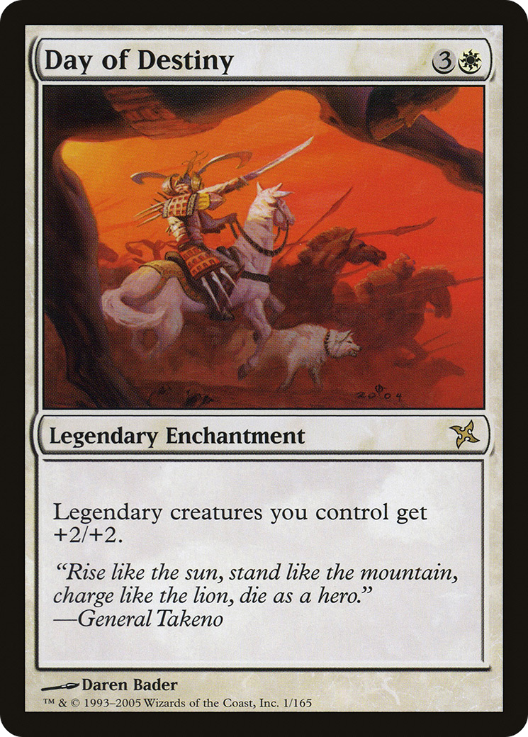 Day of Destiny (BOK-001) - Betrayers of Kamigawa Foil