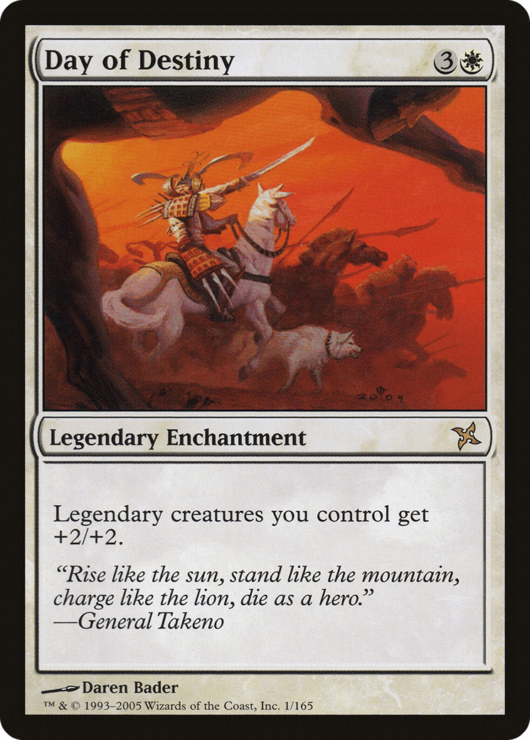Day of Destiny (BOK-001) - Betrayers of Kamigawa Foil