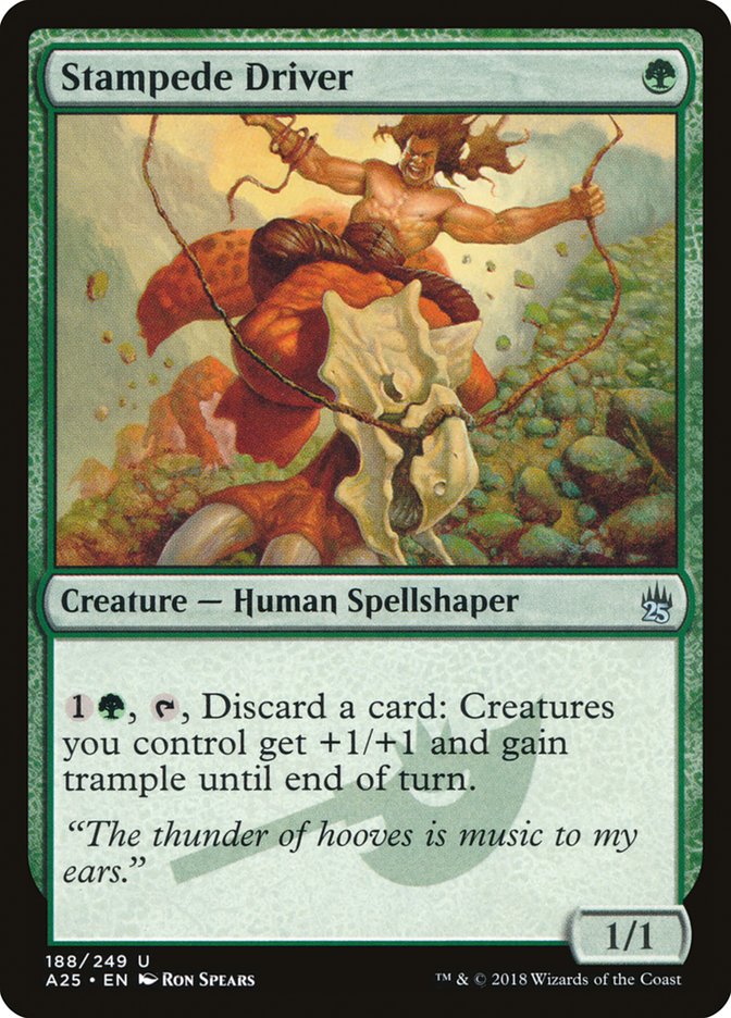 Stampede Driver 188/249 (Masters 25) 
