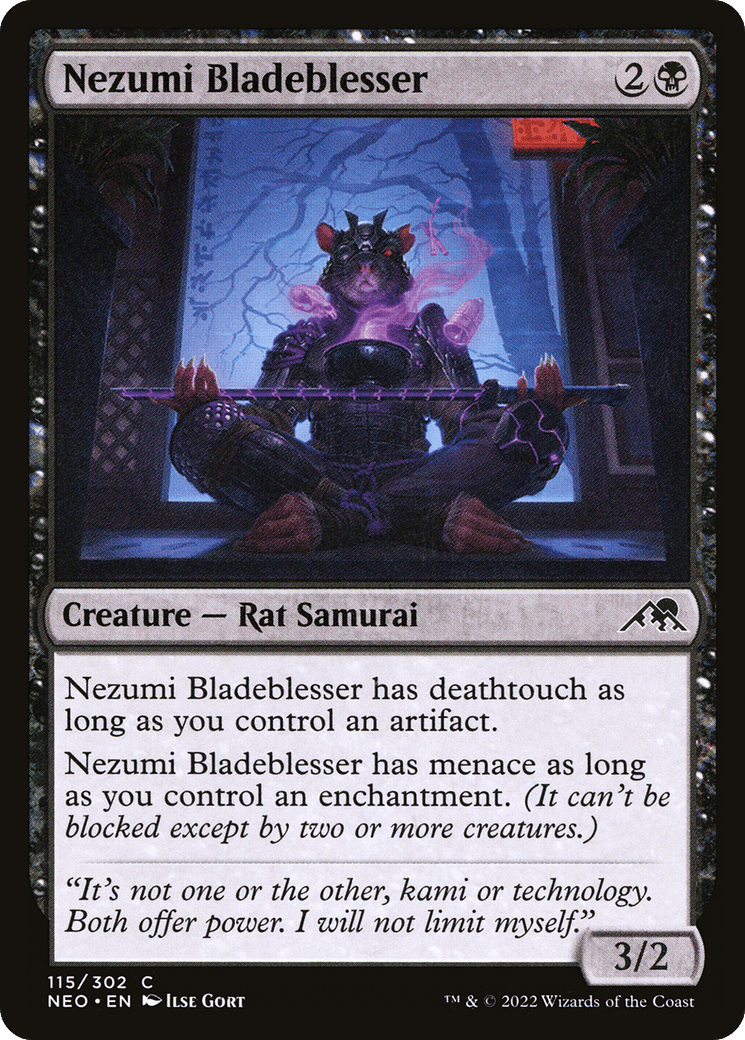 Nezumi Bladeblesser [Kamigawa: Neon Dynasty] Foil