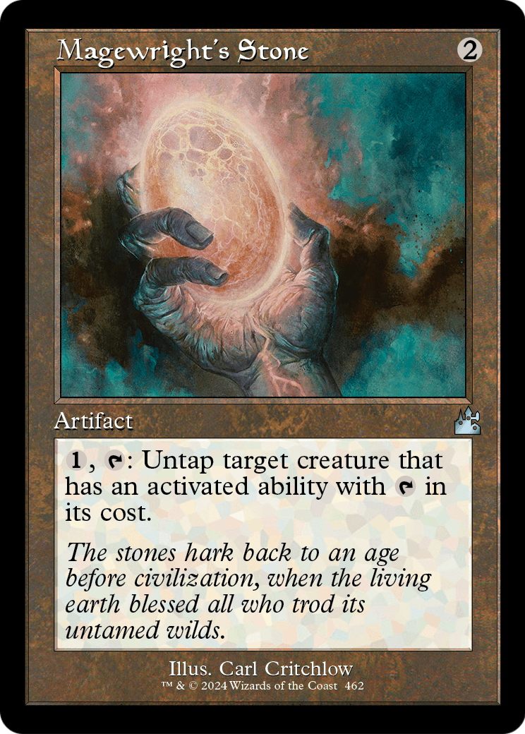 Magewright's Stone [Ravnica Remastered] Foil