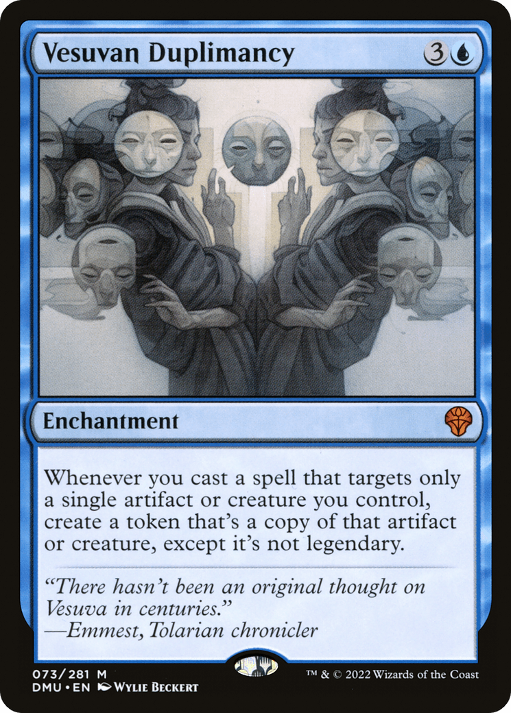Vesuvan Duplimancy [Dominaria United] Foil