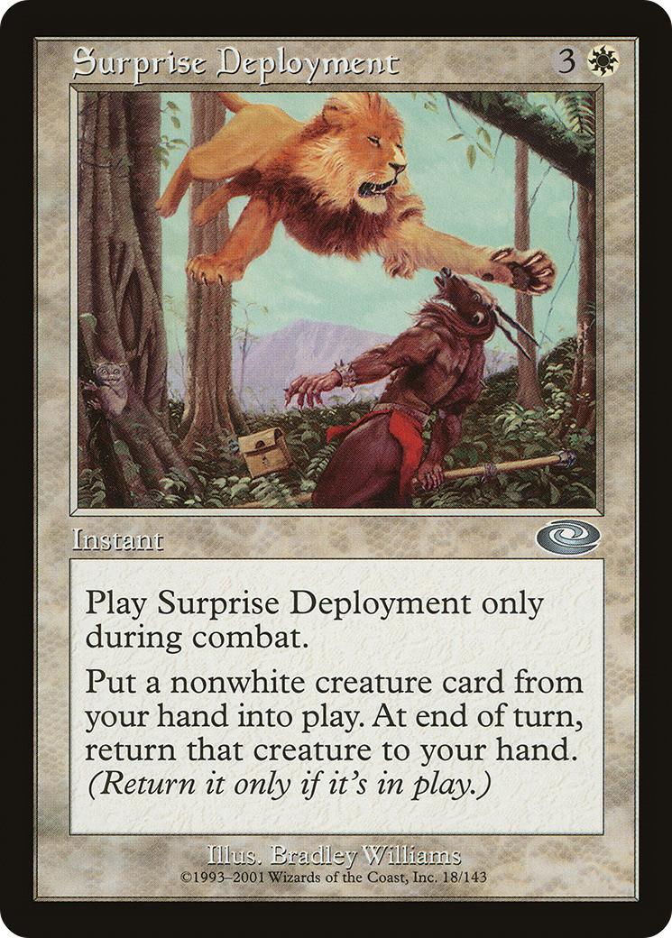 Surprise Deployment [Planeshift] Foil