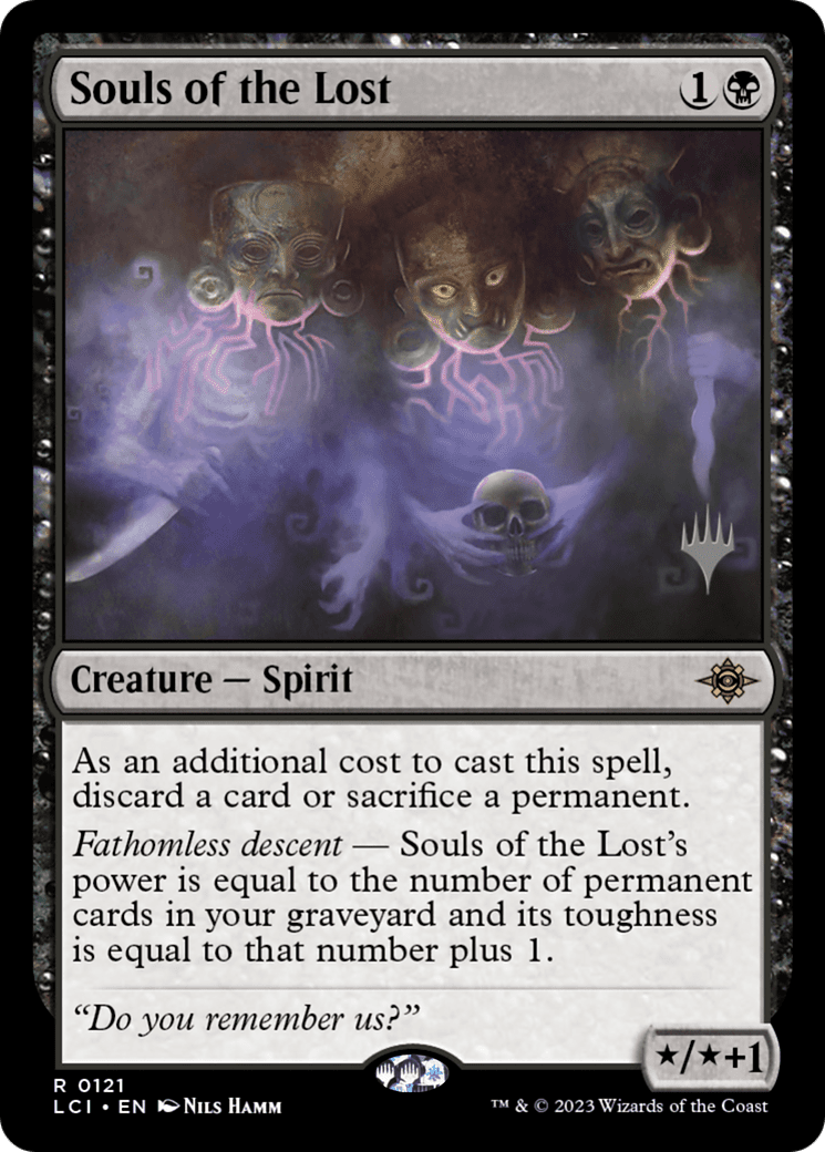 Souls of the Lost (Promo Pack) [The Lost Caverns of Ixalan Promos] Foil