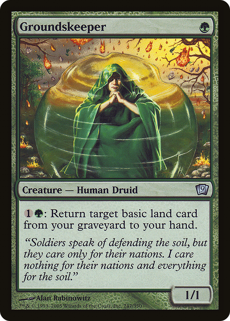 Groundskeeper [Ninth Edition] Foil