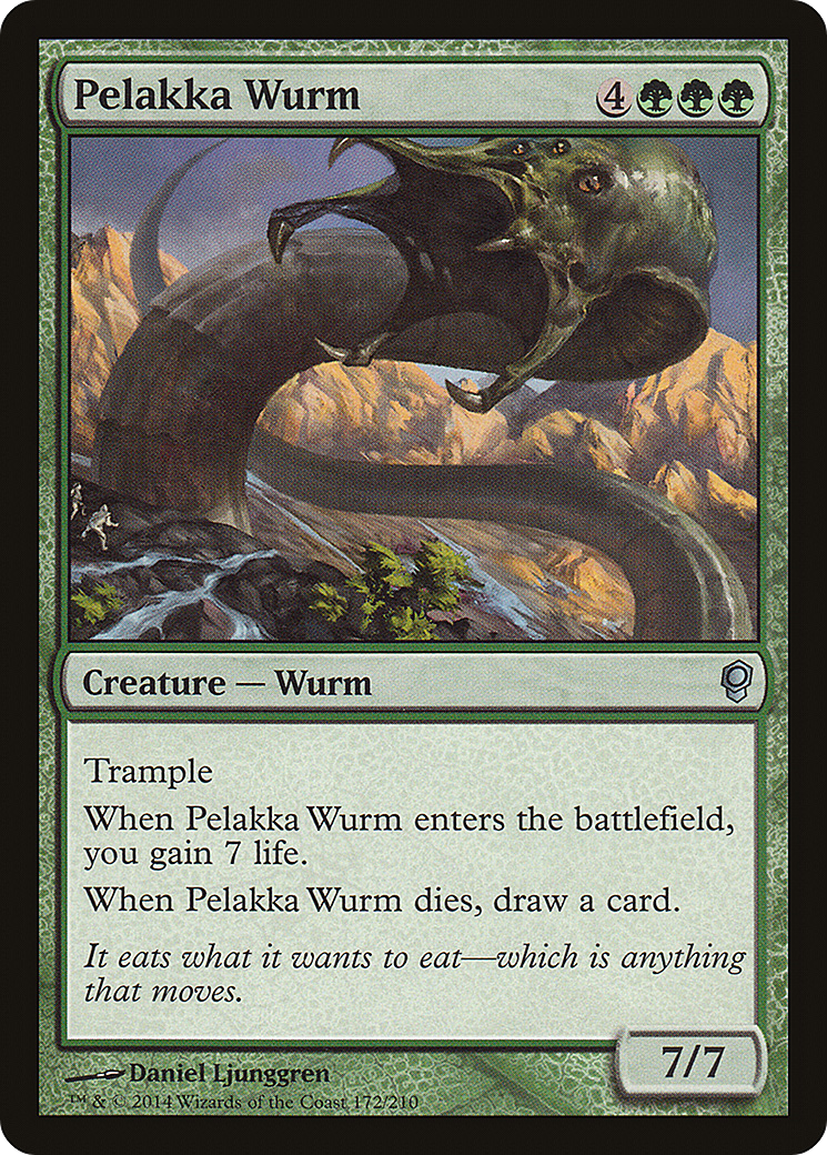 Pelakka Wurm [Conspiracy] Foil