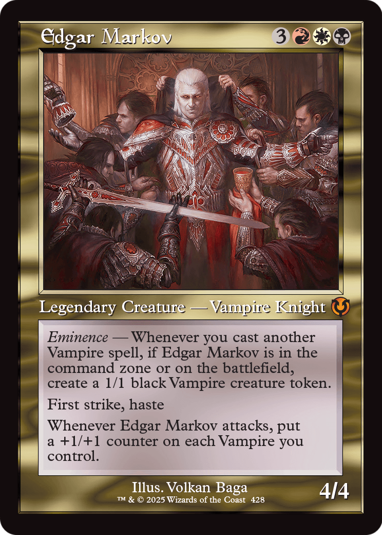 Edgar Markov (Retro Frame) (-428) [Innistrad Remastered]  Foil