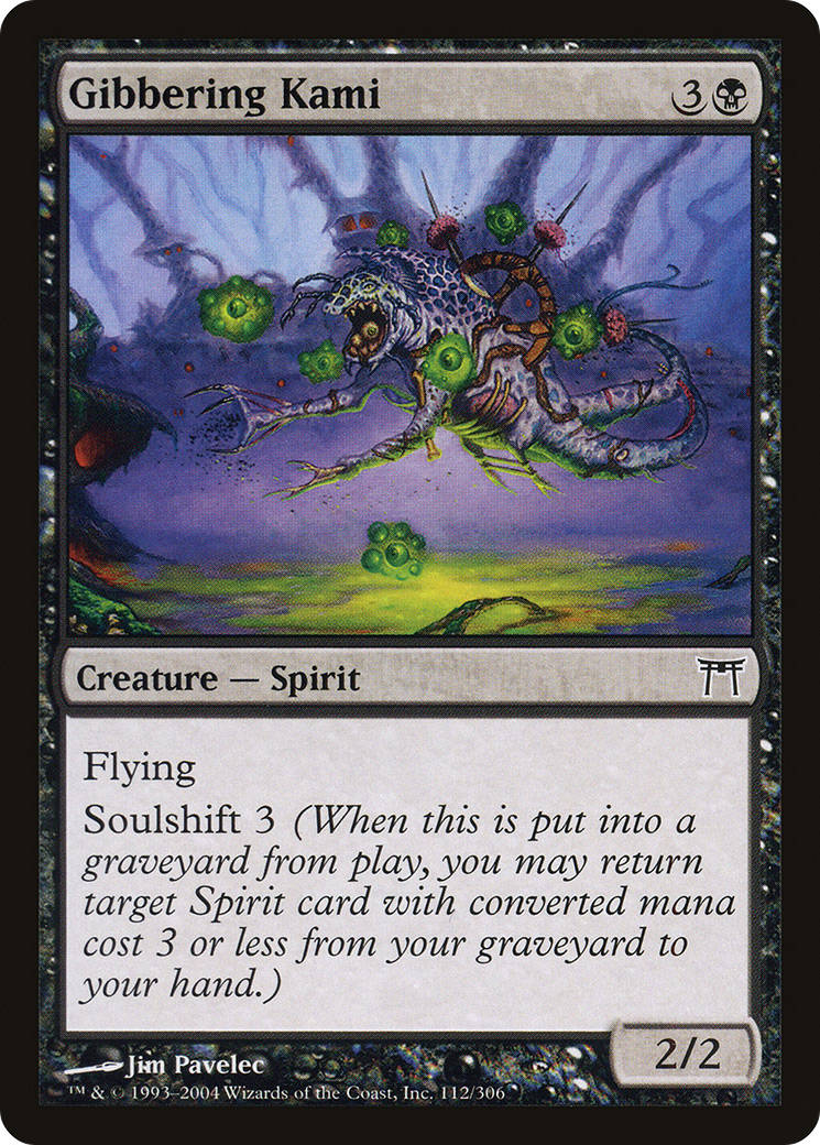 Gibbering Kami [Champions of Kamigawa] Foil
