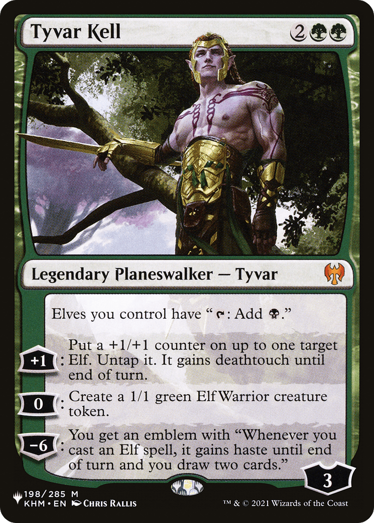 Tyvar Kell |  (KHM-198) [The List]