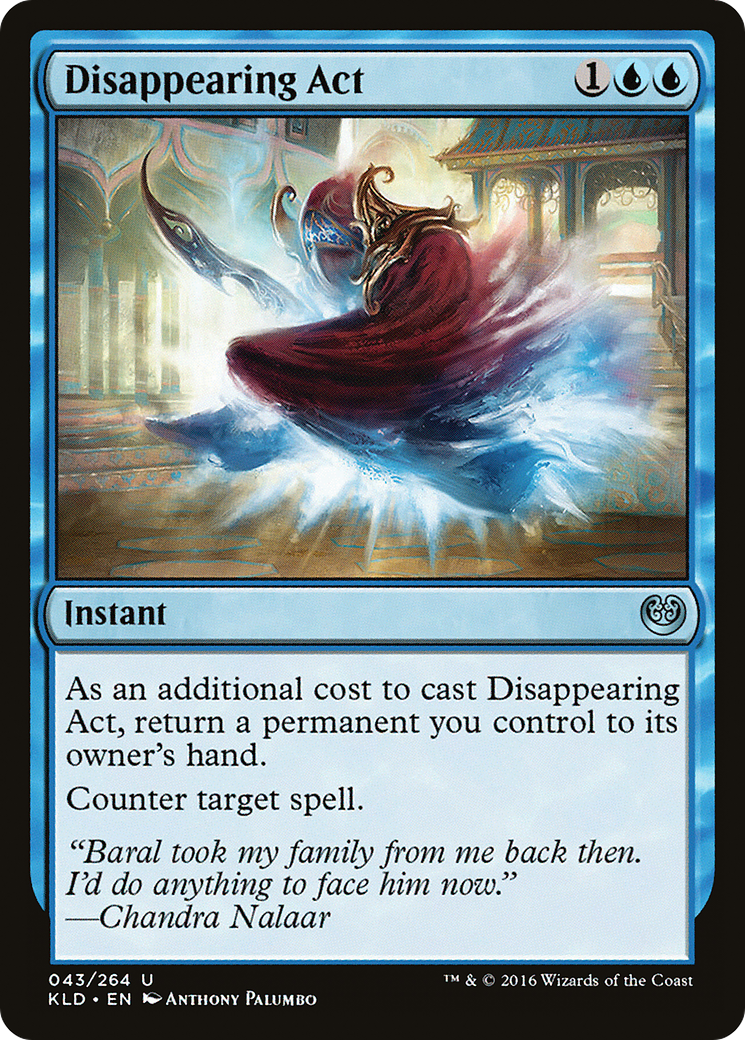 Disappearing Act [Kaladesh] Foil