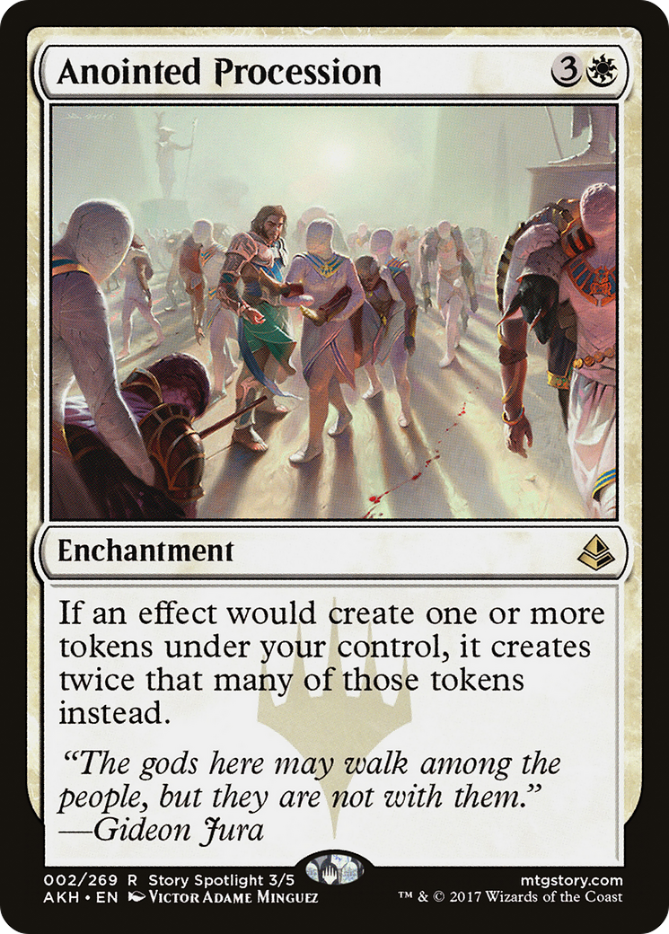 Anointed Procession [Amonkhet] Foil