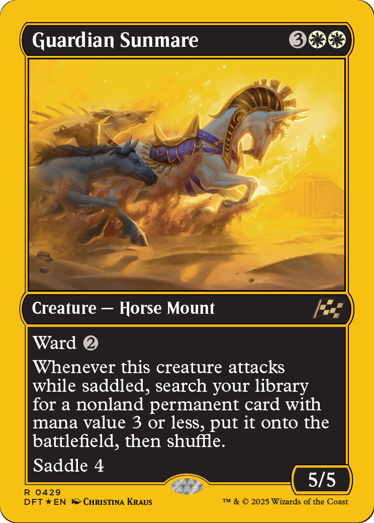 Guardian Sunmare |  Foil (429) [Aetherdrift]