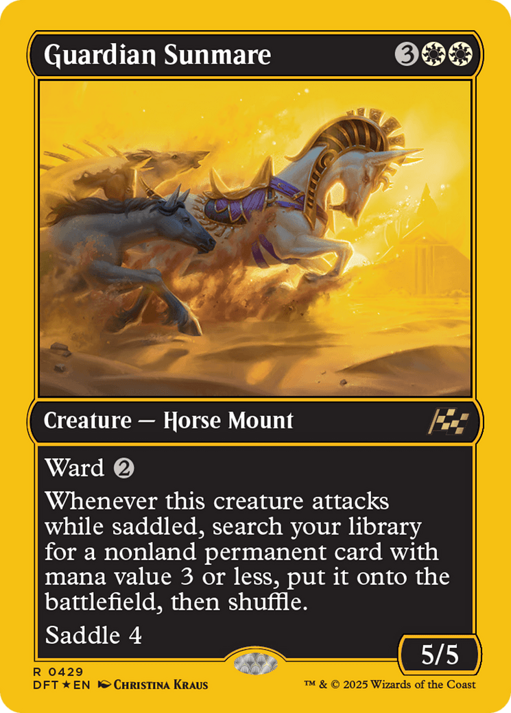 Guardian Sunmare |  Foil (429) [Aetherdrift]