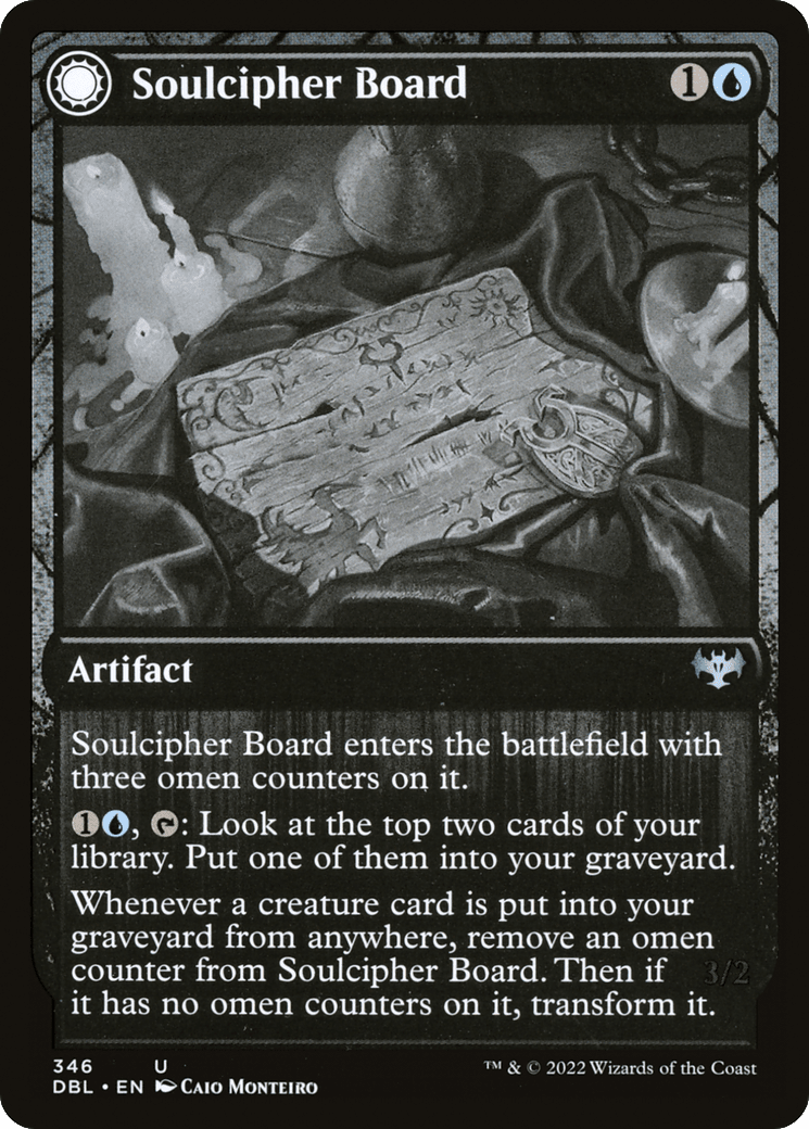 Soulcipher Board // Cipherbound Spirit [Innistrad: Double Feature] Foil
