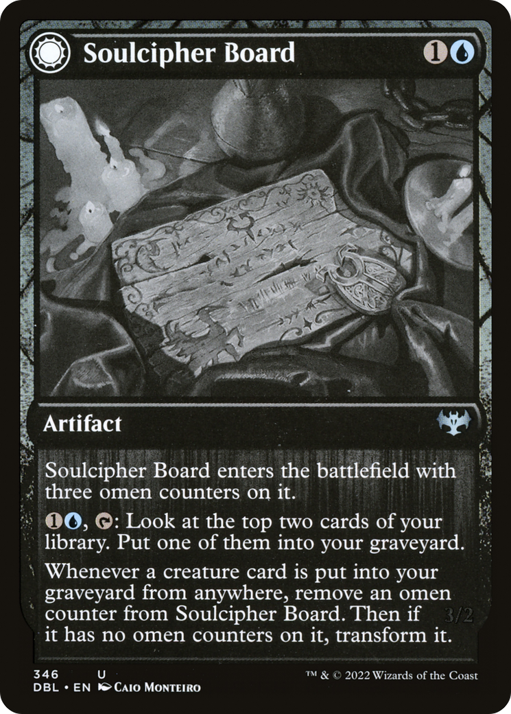 Soulcipher Board // Cipherbound Spirit [Innistrad: Double Feature] Foil