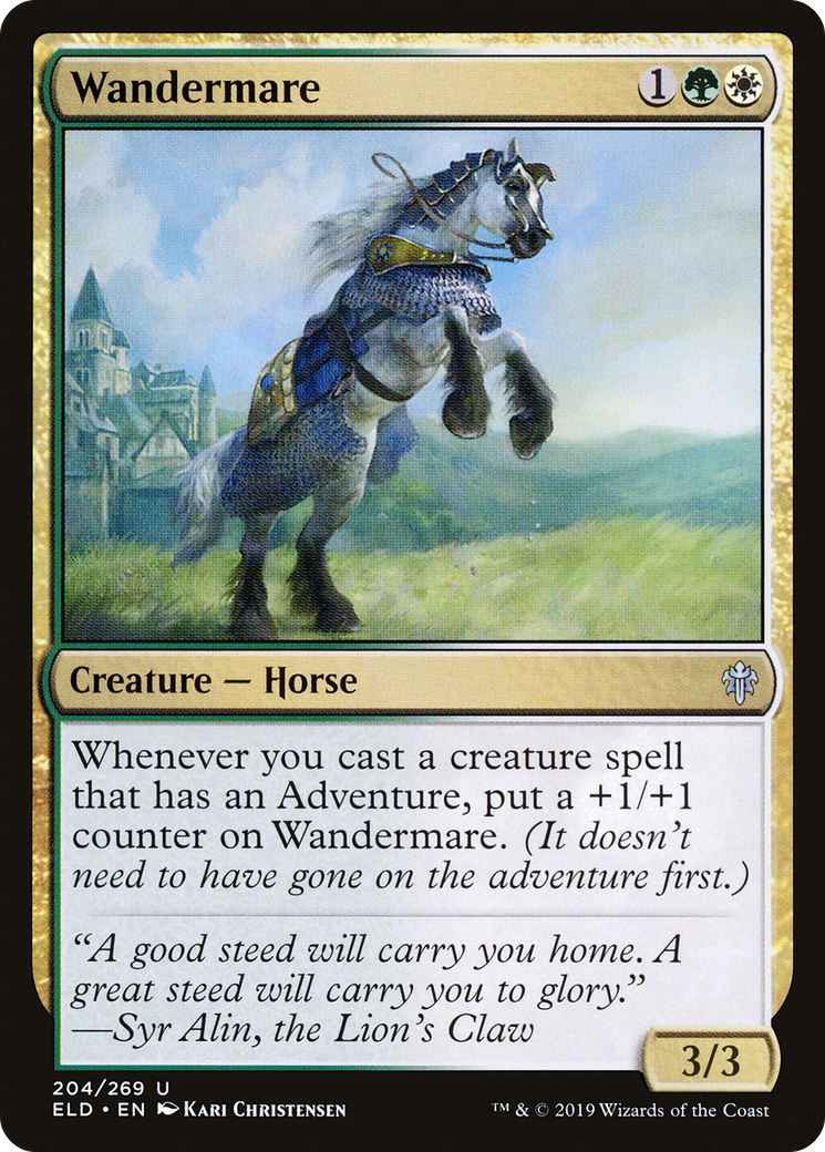 Wandermare [Throne of Eldraine] Foil