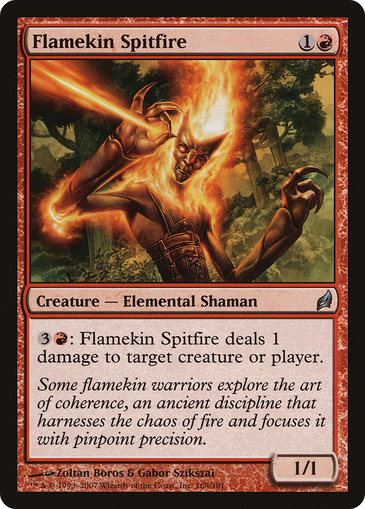 Flamekin Spitfire [Lorwyn] Foil