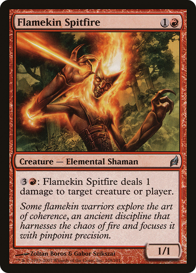 Flamekin Spitfire [Lorwyn] Foil
