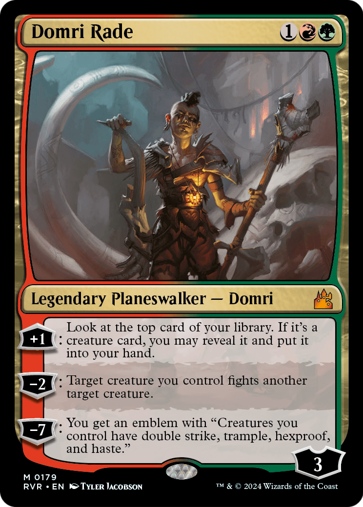 Domri Rade [Ravnica Remastered] Foil