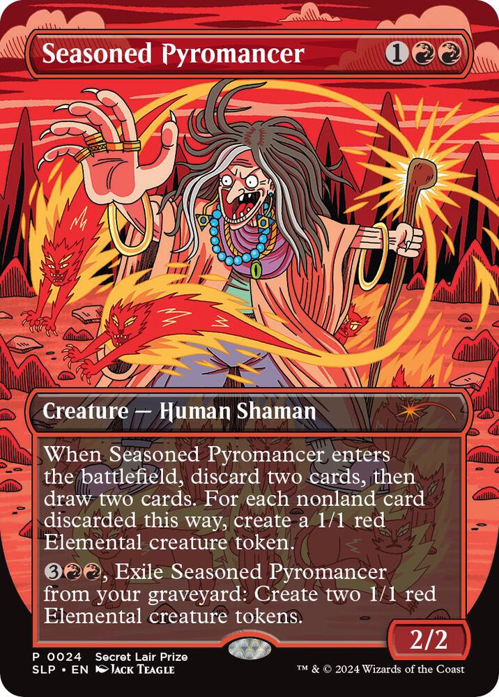 Seasoned Pyromancer 24/50 (Pro Tour Promos) 