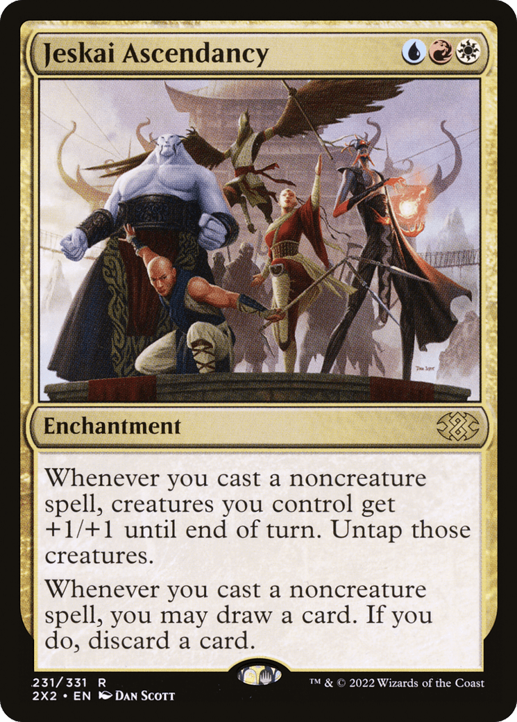 Jeskai Ascendancy [Double Masters 2022] Foil